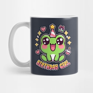 Birthday Girl Kawaii Toad Lover Daughter Bday Mug